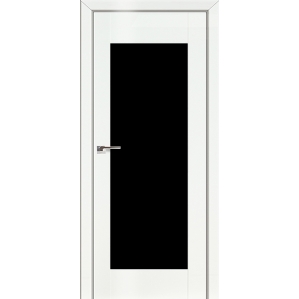 Дверь межкомнатная Эмаль "Флэш 14"/ Черное стекло